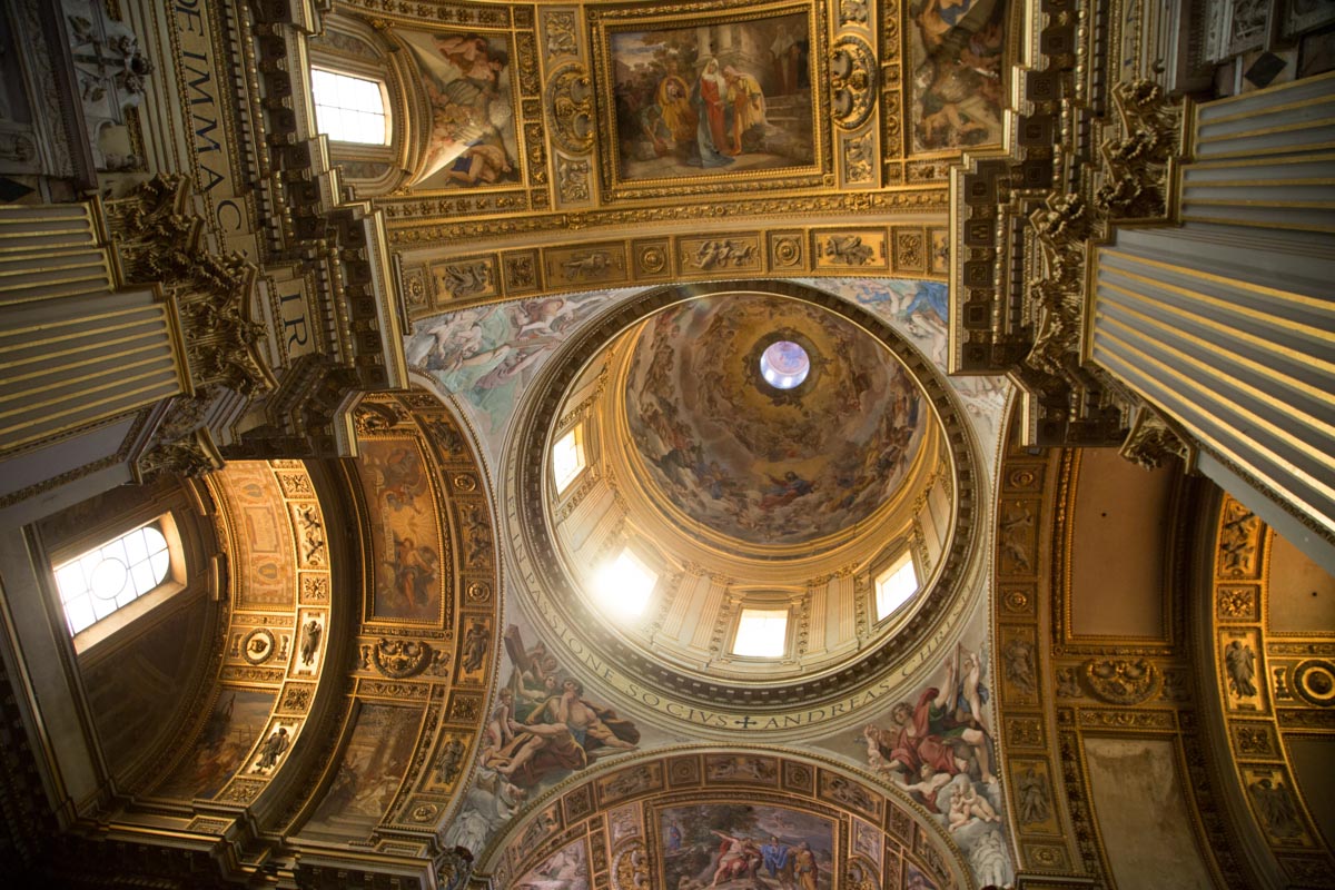 Italy, Rome, Church of Saint Andrew of the Valley- paintings