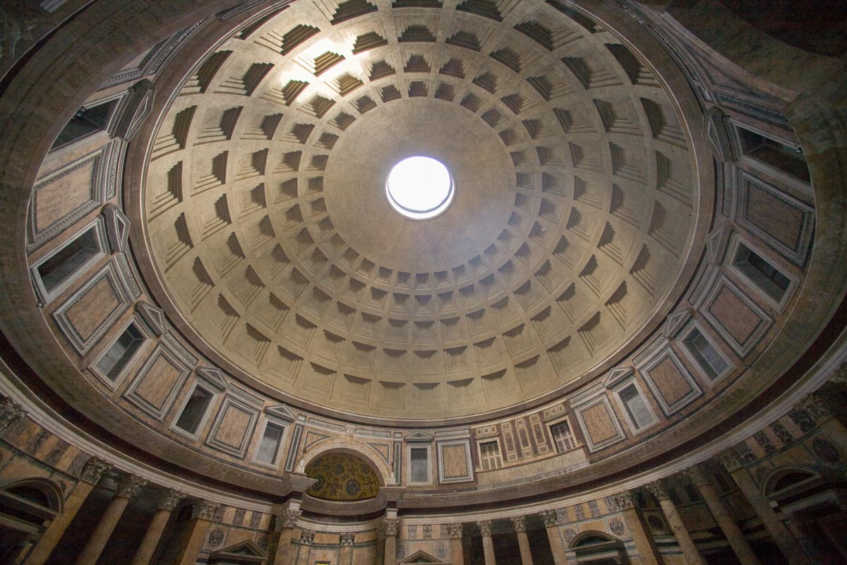 Italy, Rome, Pantheon Dome