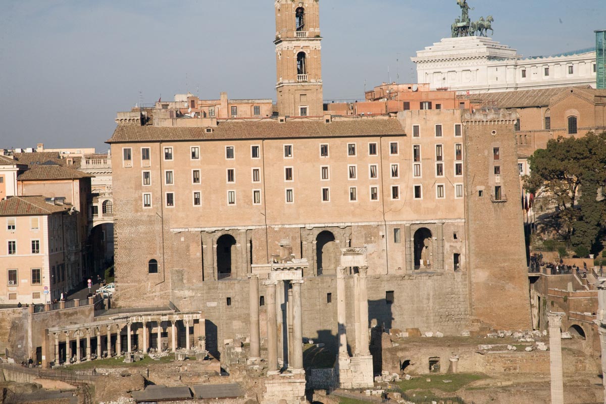 Italy, Rome, Roman Forum - Tabularium