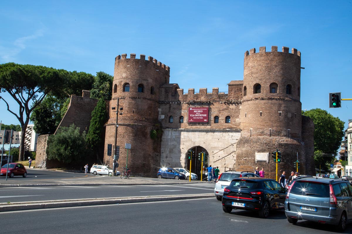 Italy, Rome, Roman Gates