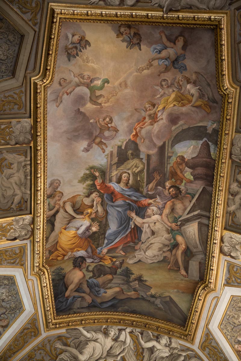 Italy, Rome, Santa Maria Maddalena - frescoes