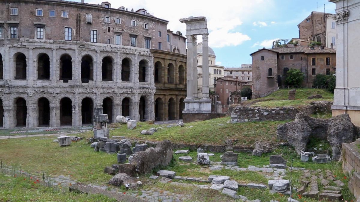 Italy, Rome, Temple of Apollo Sosianus