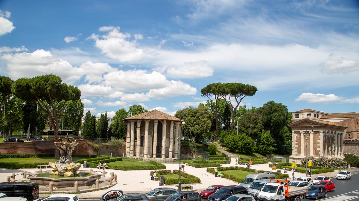 Italy, Rome, Temple of Hercules Victor