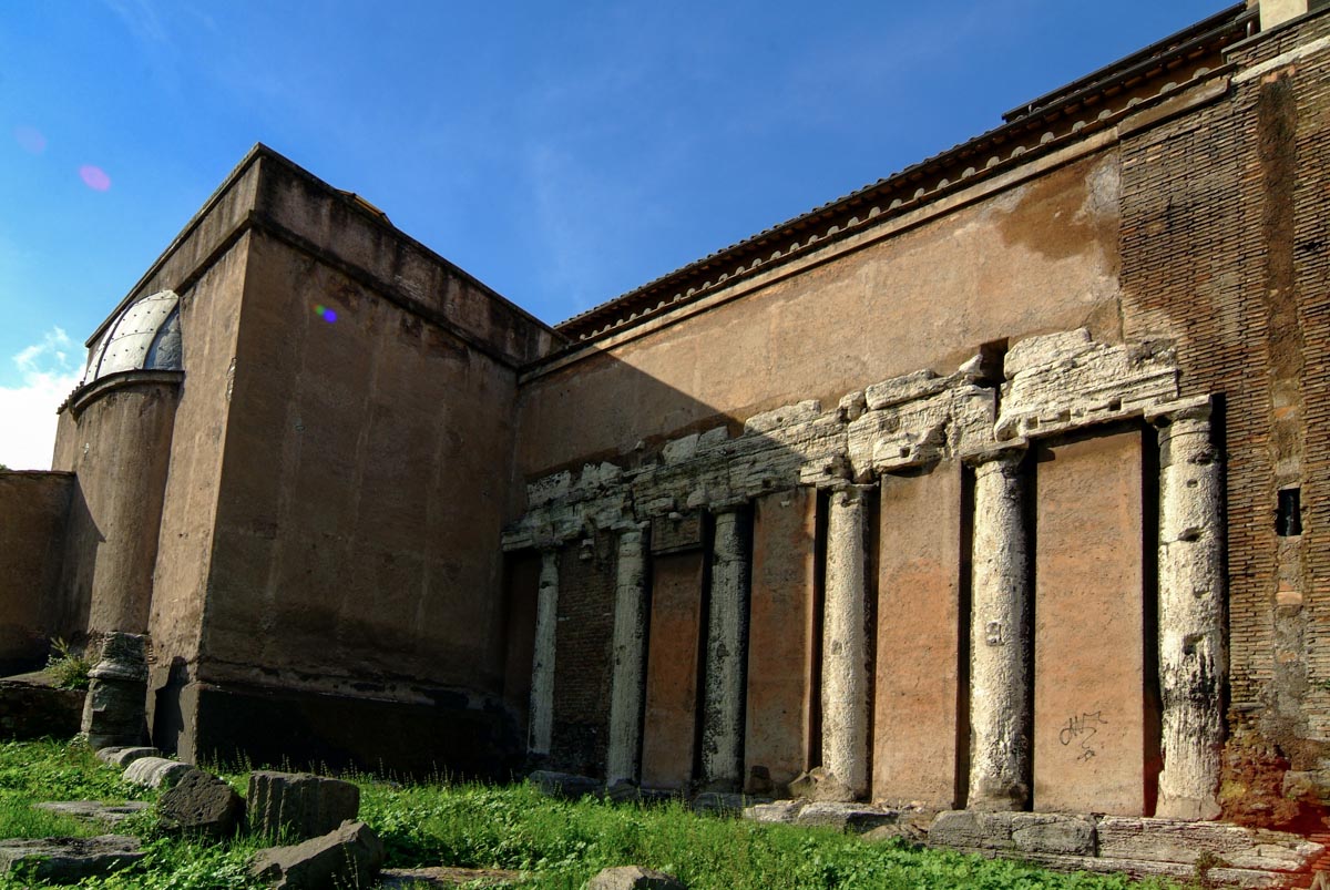 Italy, Rome, Temple of Juno Sospita (San Nicola church)