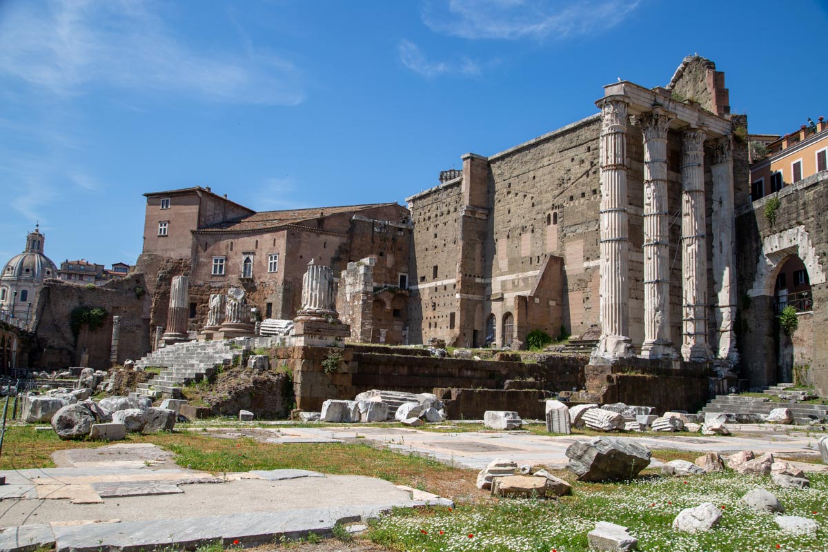 Italy, Rome, Temple of Mars Ultor