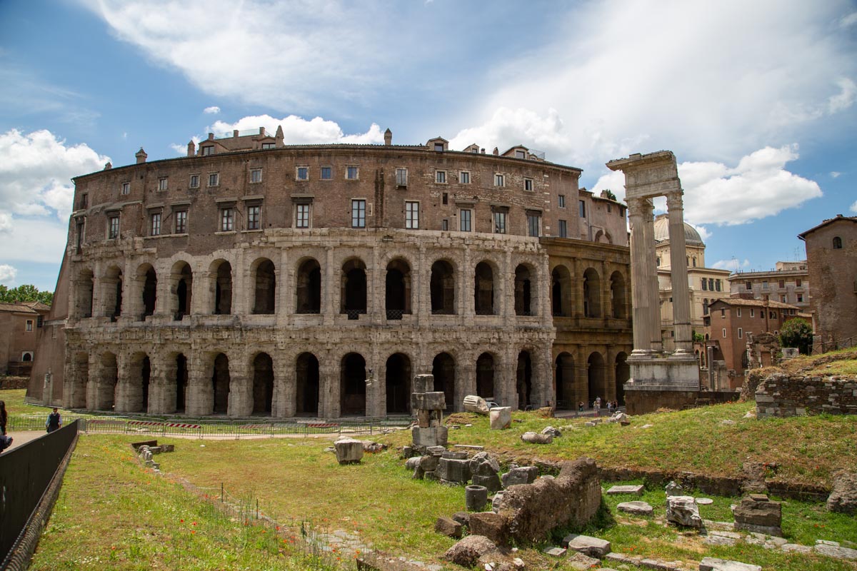 Italy, Rome, Theatre of Marcellus