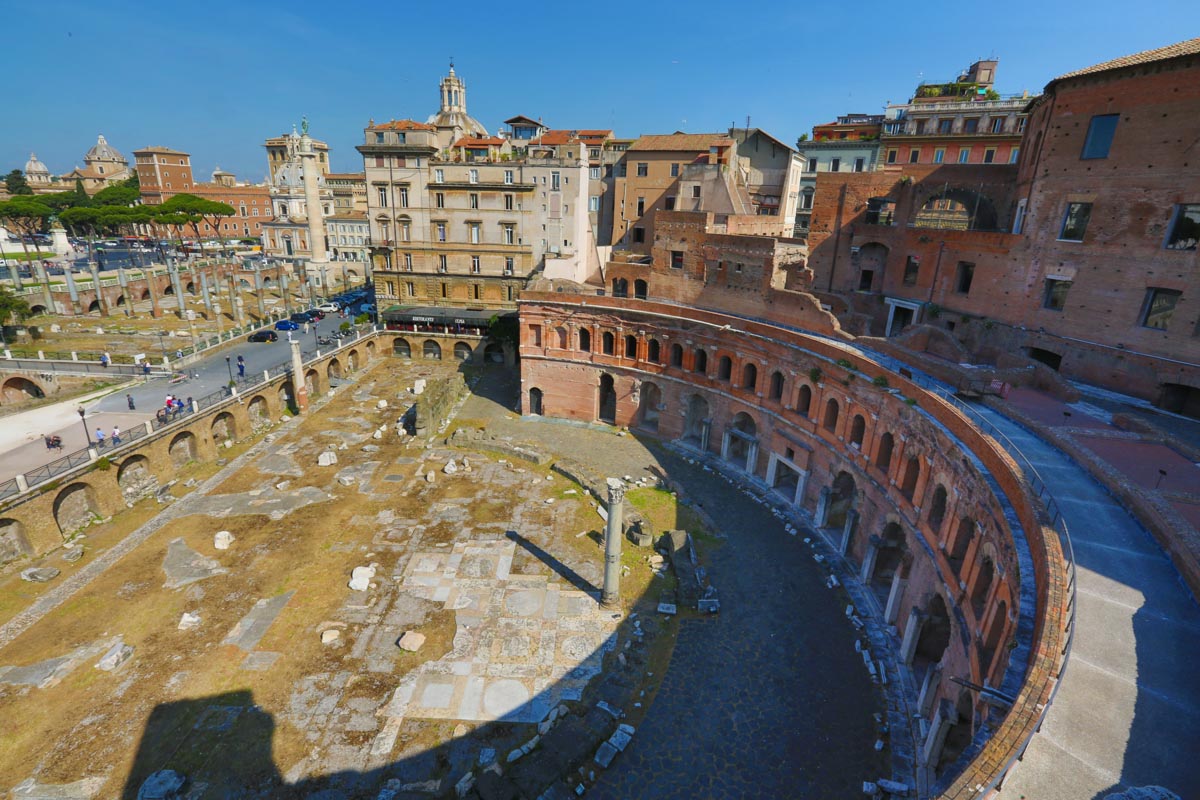 Italy, Rome, Roman Trajan's Markets