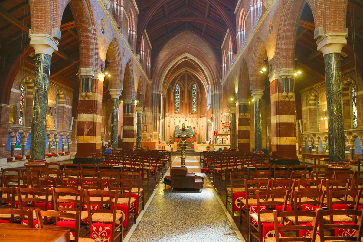 Italy, Rome - All Saints'Anglican church - Nave