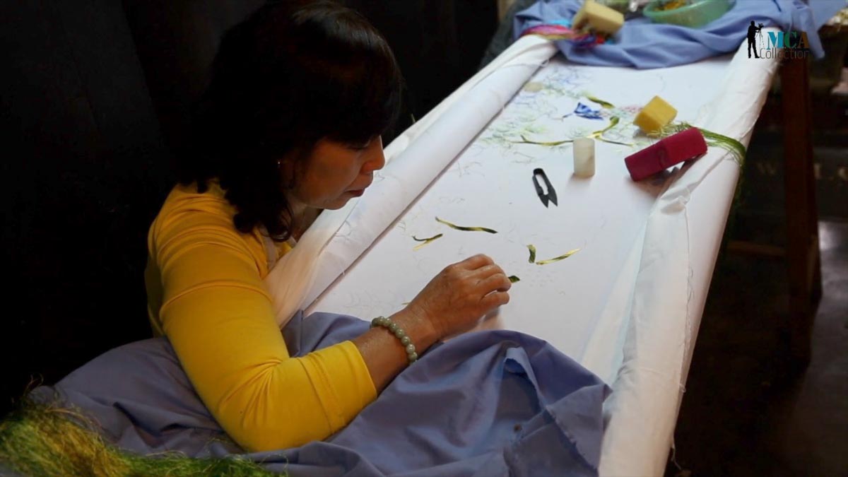Vietnam, traditional work - sewing