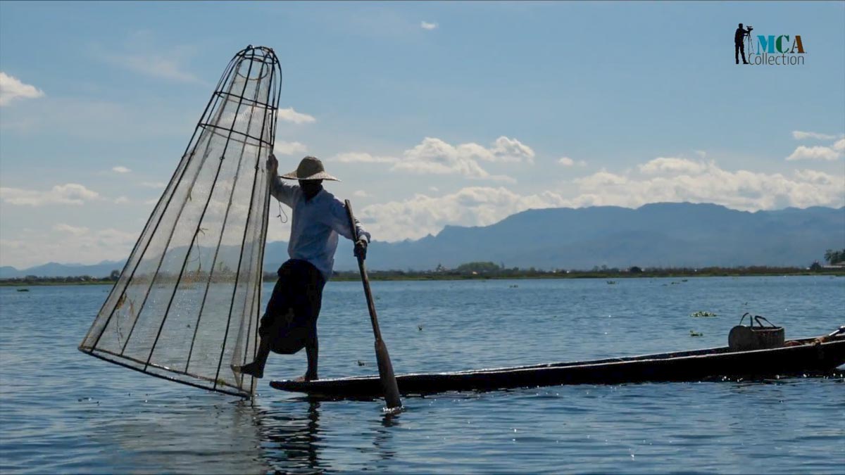 Myanmar, Inle lake - Fishing