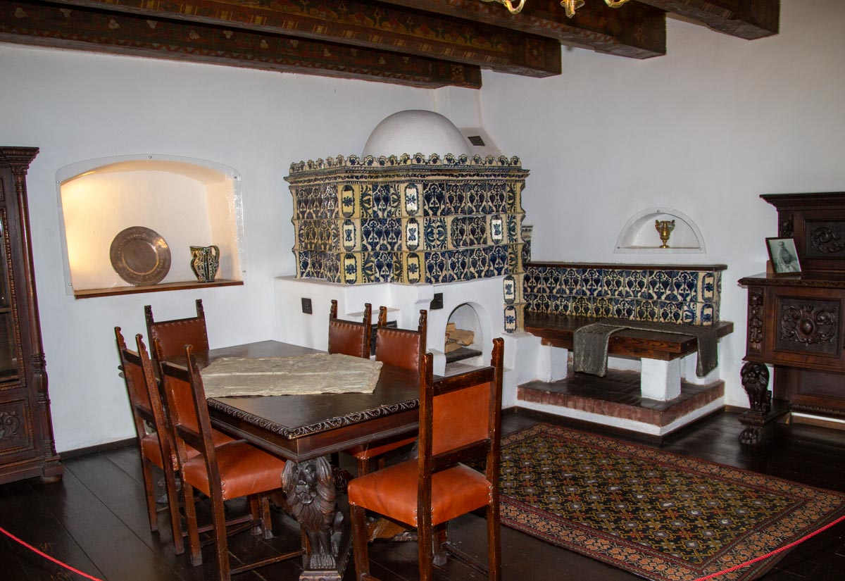 Romania, Bran castle - Medieval -living room
