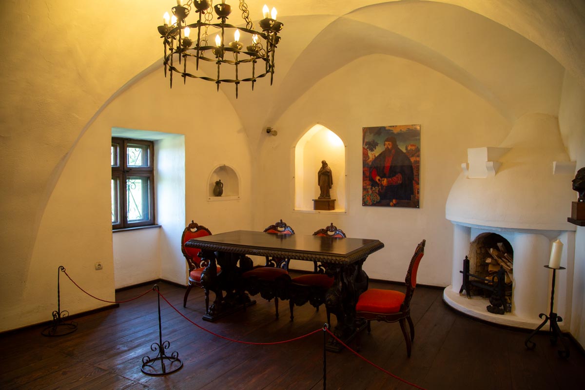 Romania, Bran castle - Medieval -room of the Castellans