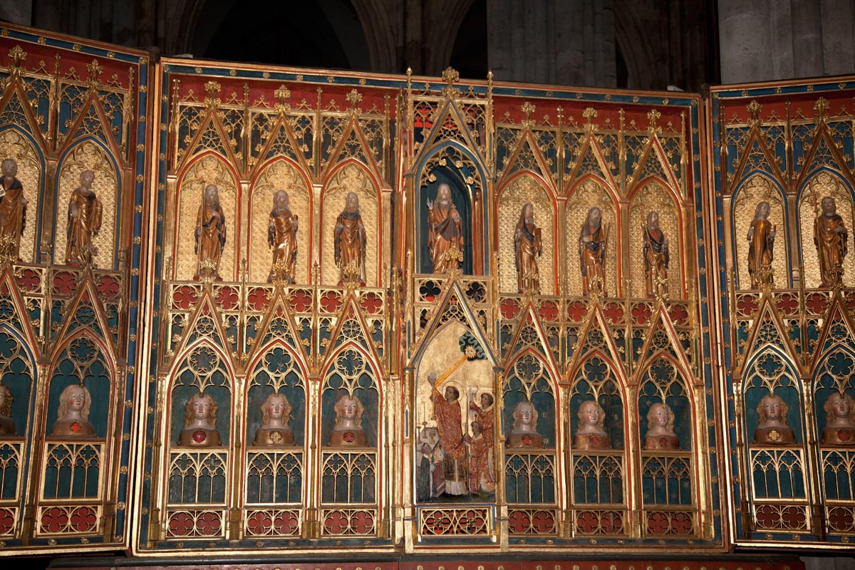 Cologne, Cathedral - Altar of Saint Clare