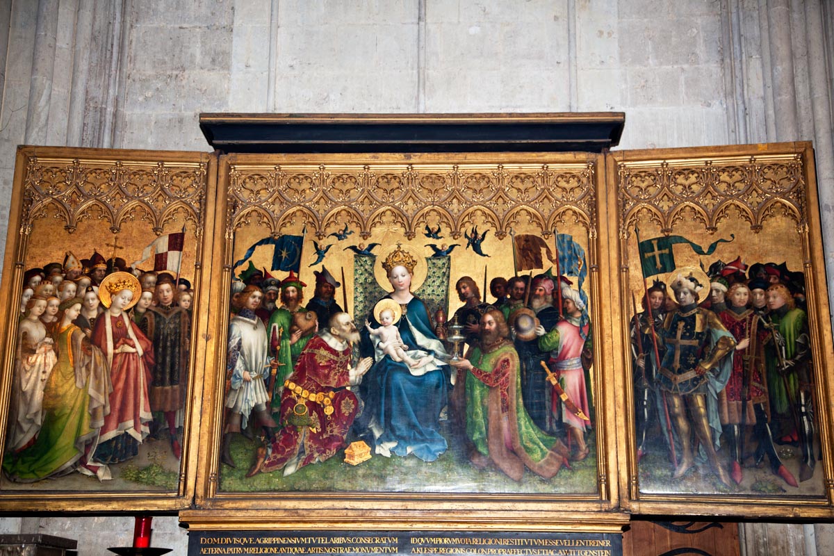 Cologne, Cathedral - Altar of the city's patron saints
