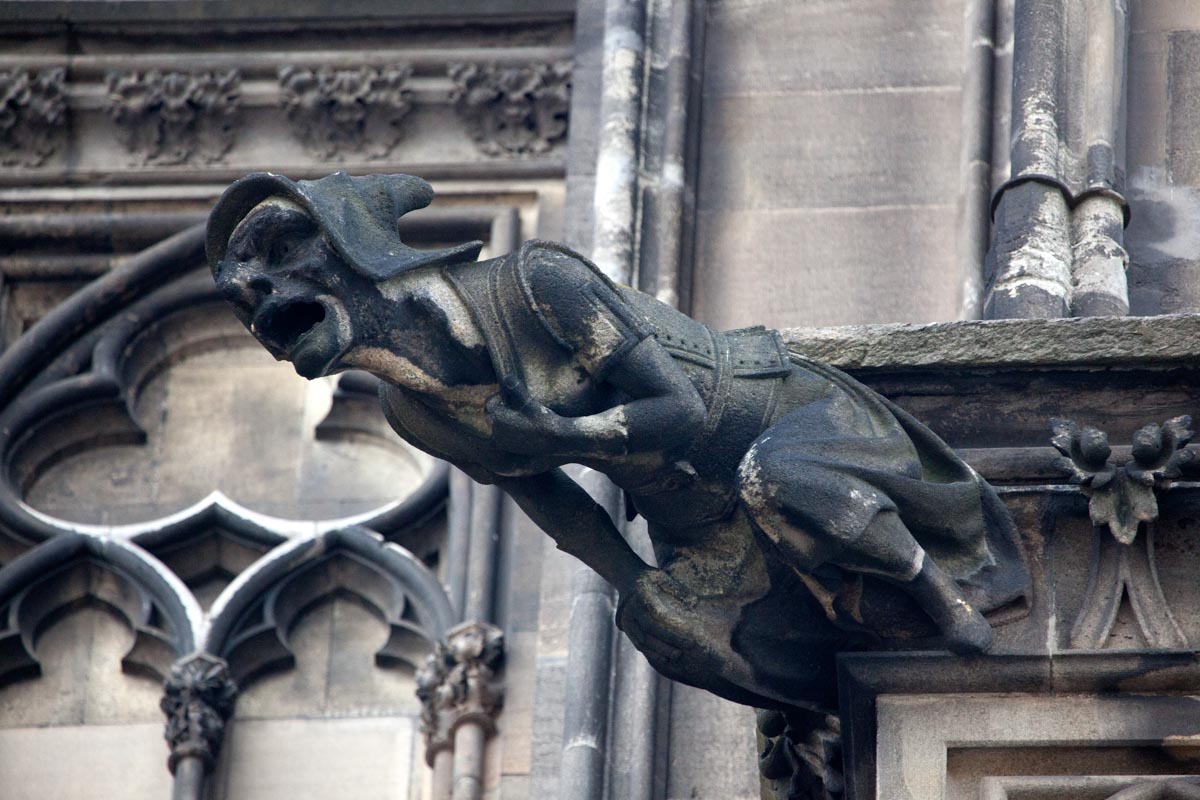 Cologne, Cathedral - Gargoiles