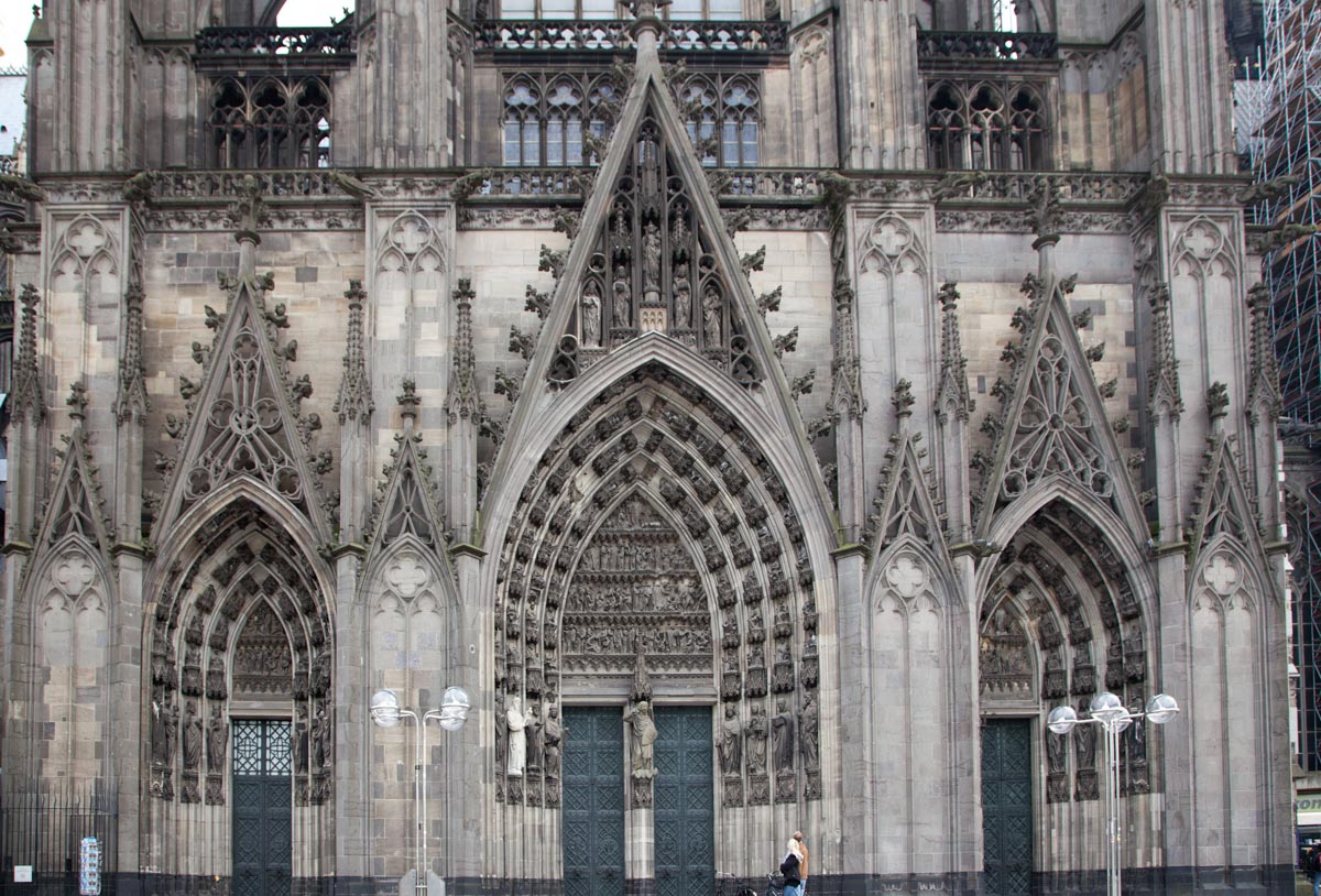 Cologne, Cathedral - Portal (North)