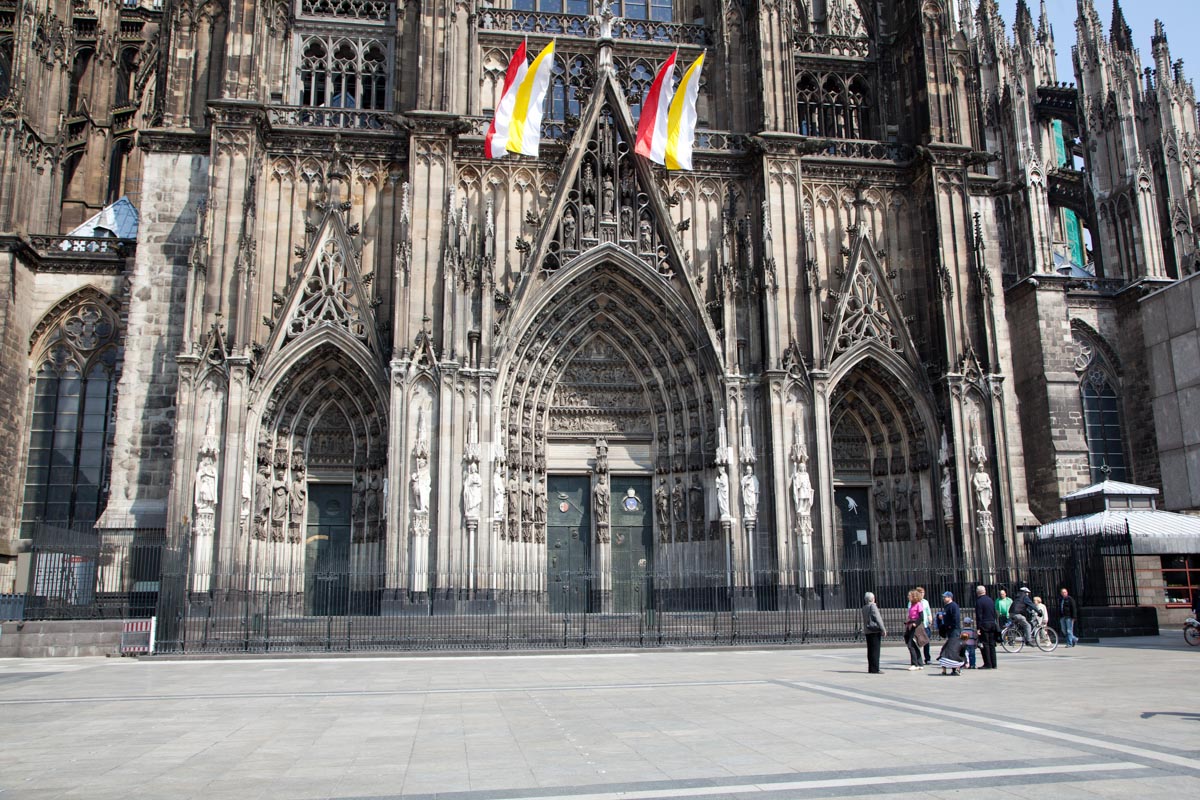 Cologne, Cathedral - South side
