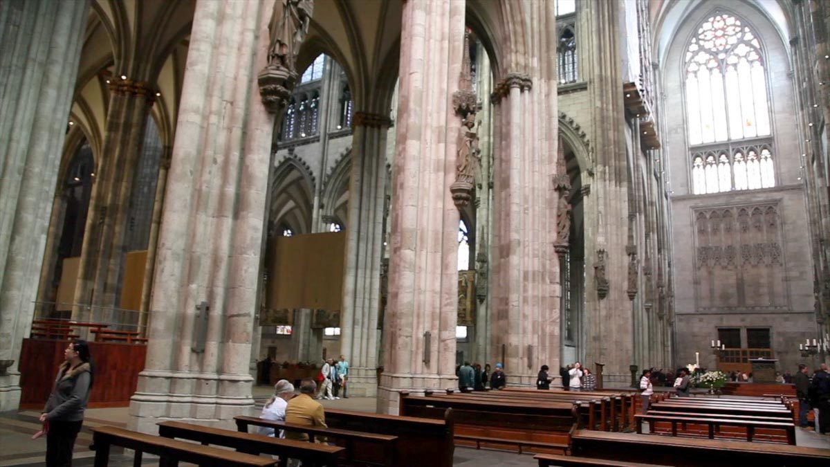Cologne, Cathedral - transpet