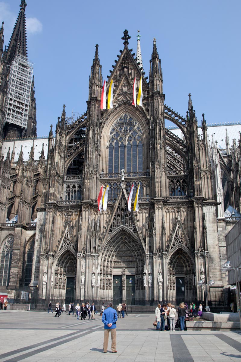 Cologne, Cathedral - Facade