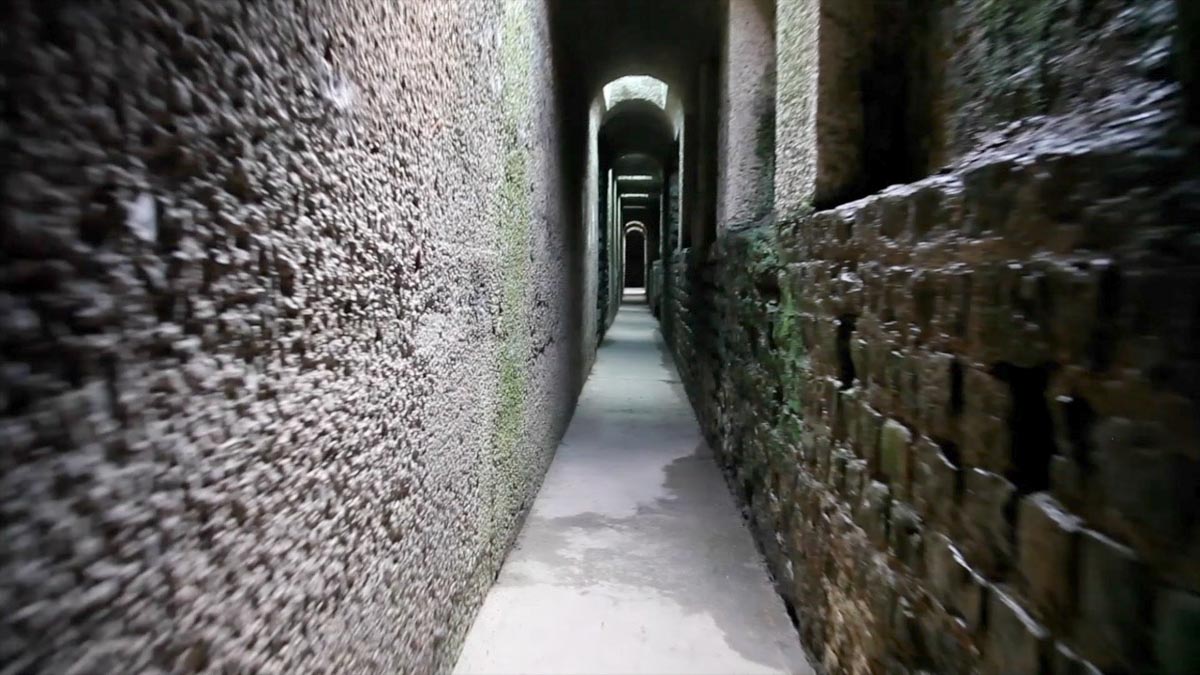 Germany, Trier, Roman cryptoporticus