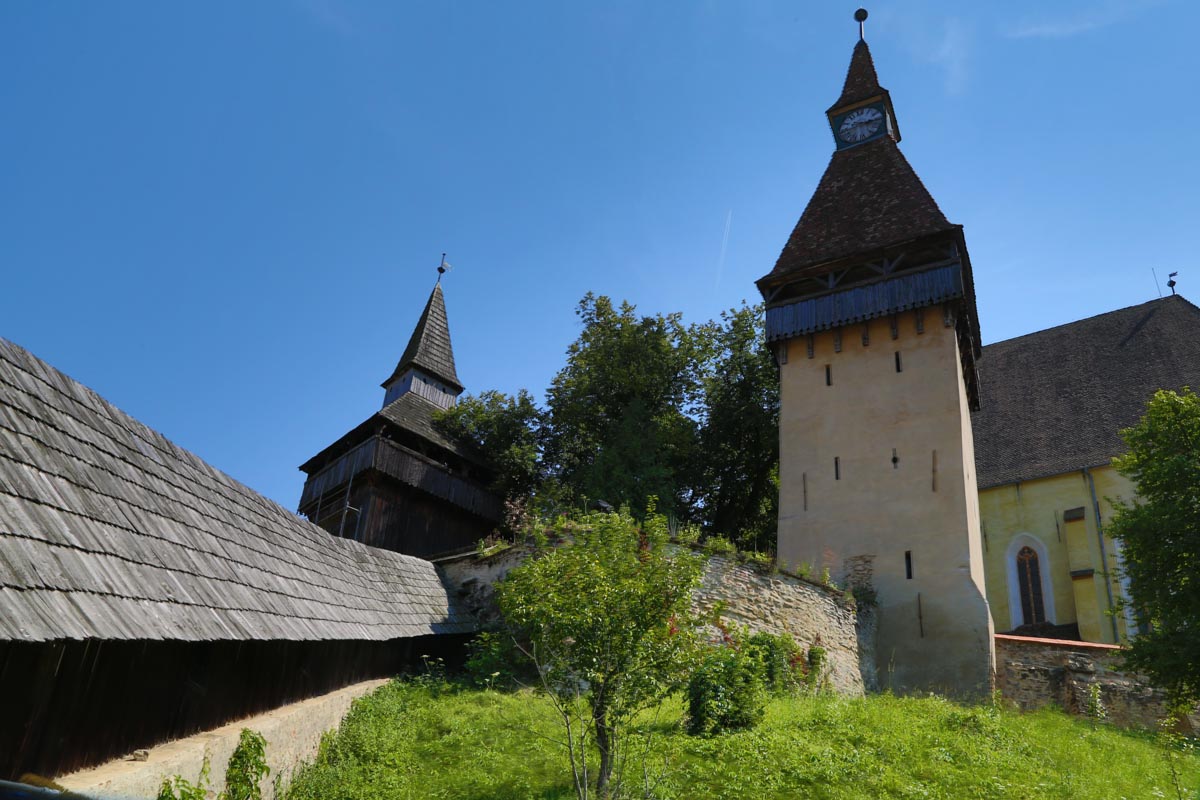 Romania, Biertan painted monastery