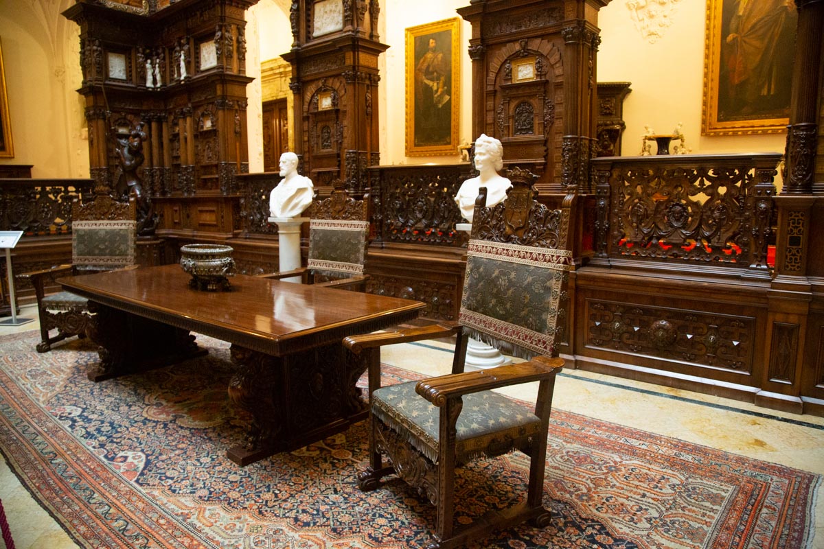 Romania, Peles Castle - Hall of Honour