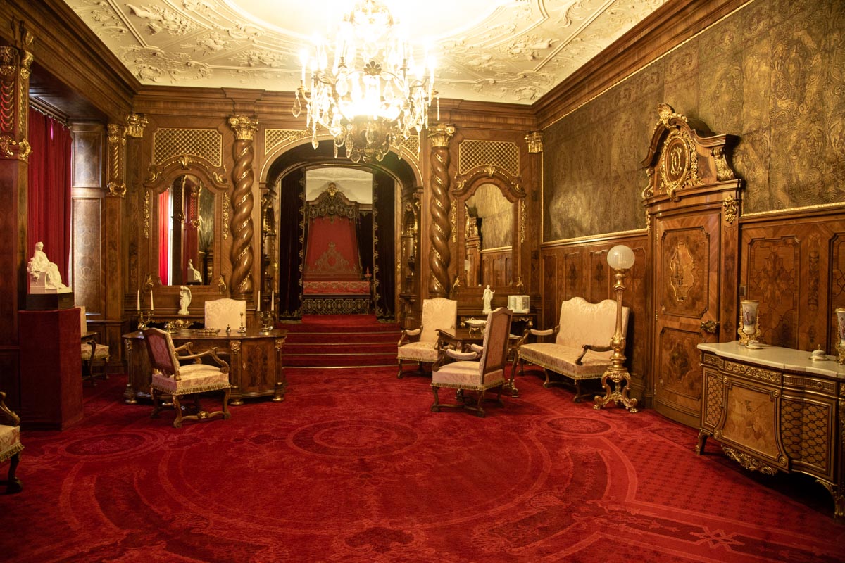 Romania, Peles Castle - Imperial flat - Baroque