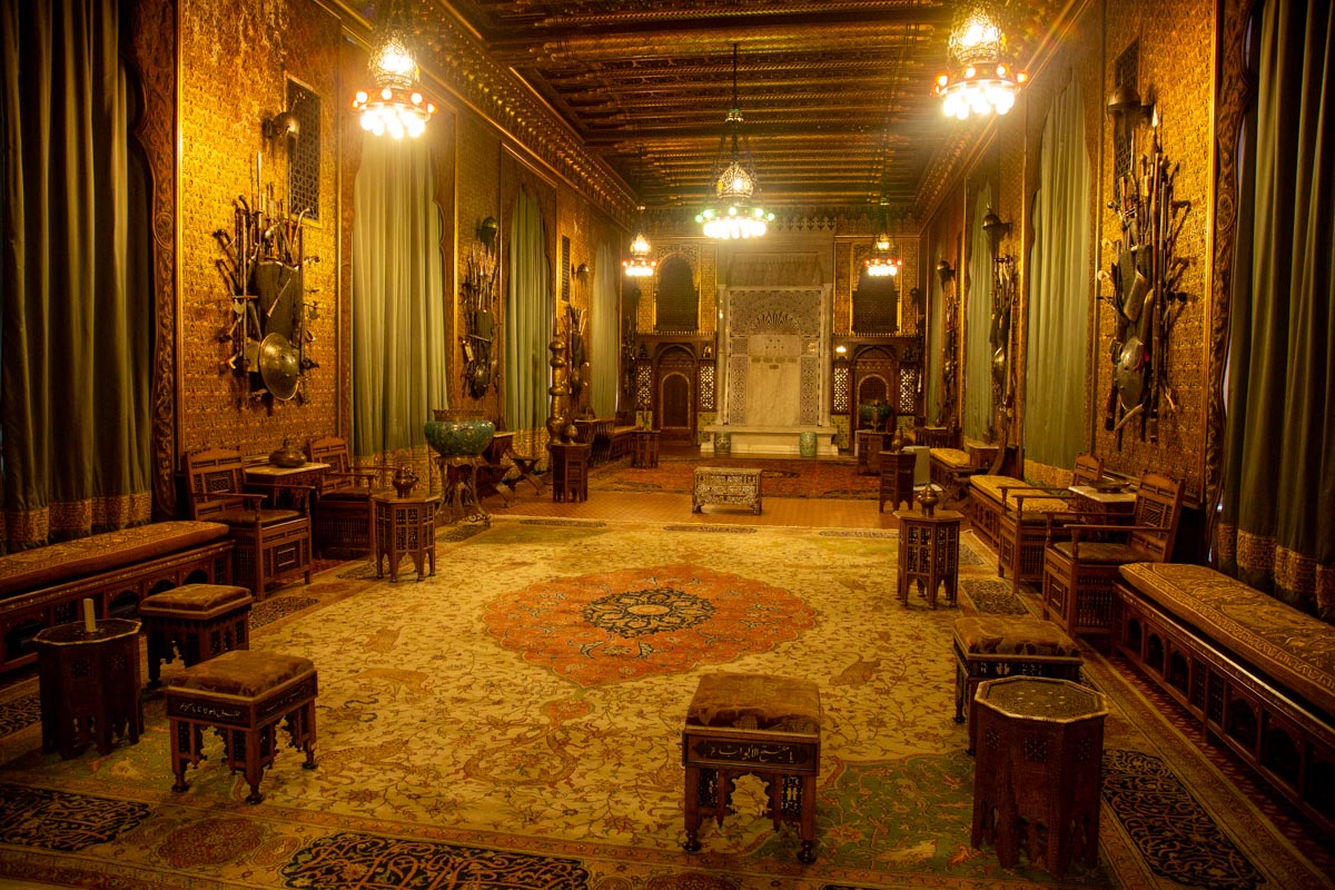 Romania, Peles Castle - Moresque Hall - Moorish