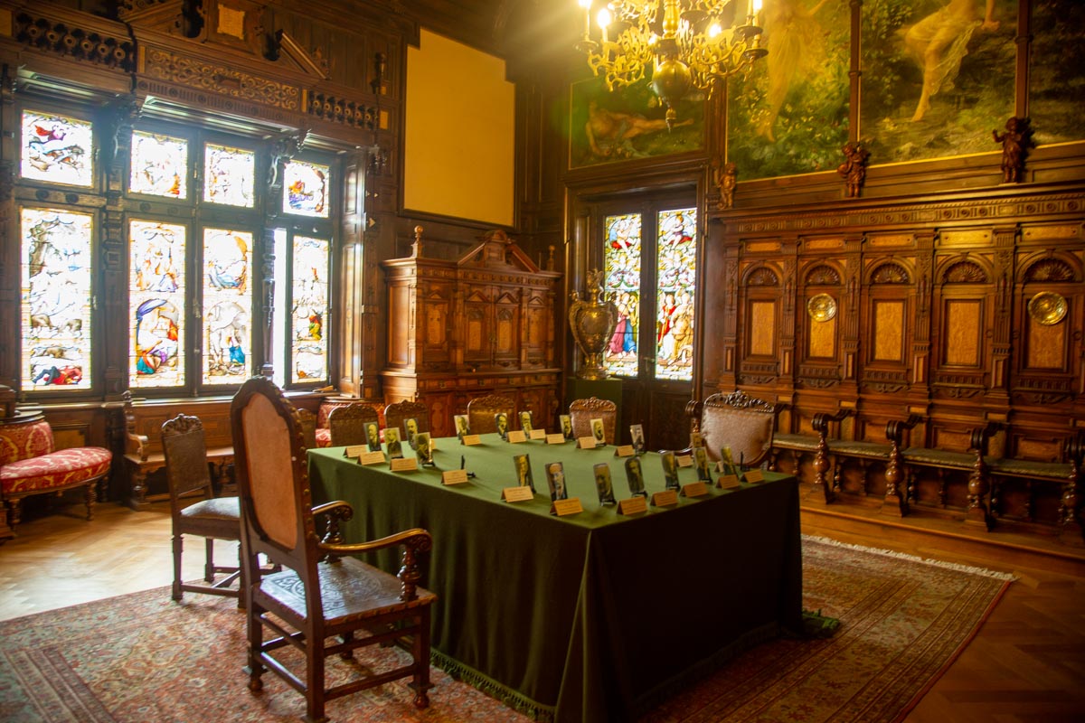Romania, Peles Castle - Music Hall