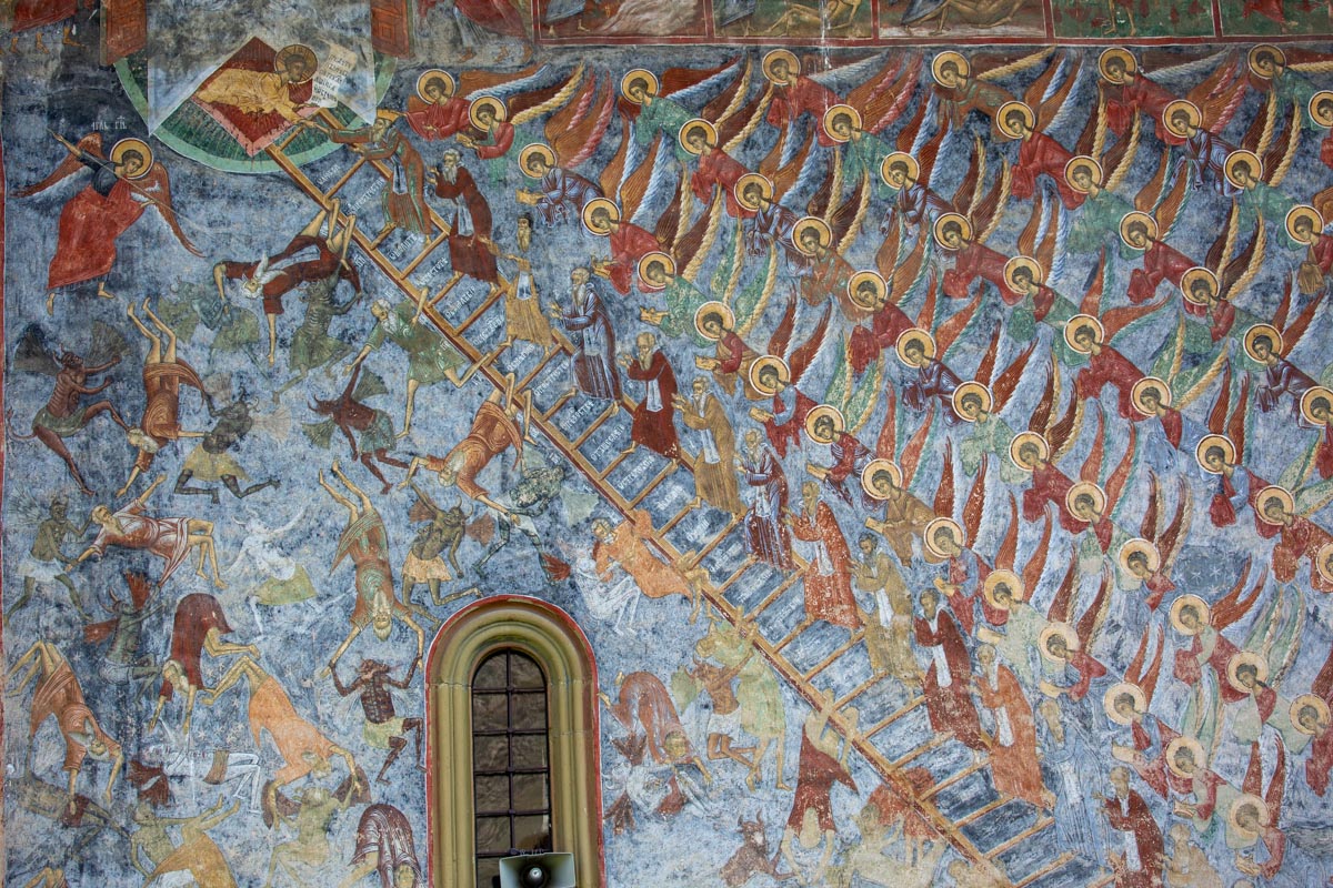 Romania, Sucevita painted monasteries - frescoes