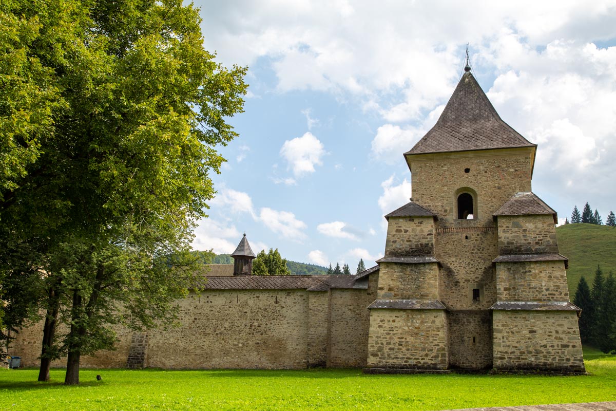 Romania, Sucevita painted monastery