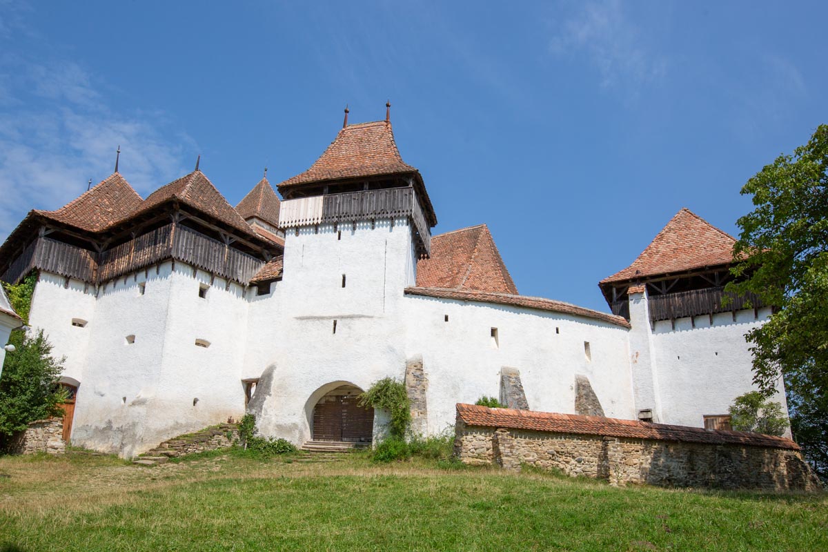 Romania, Viscri, Fortified Church