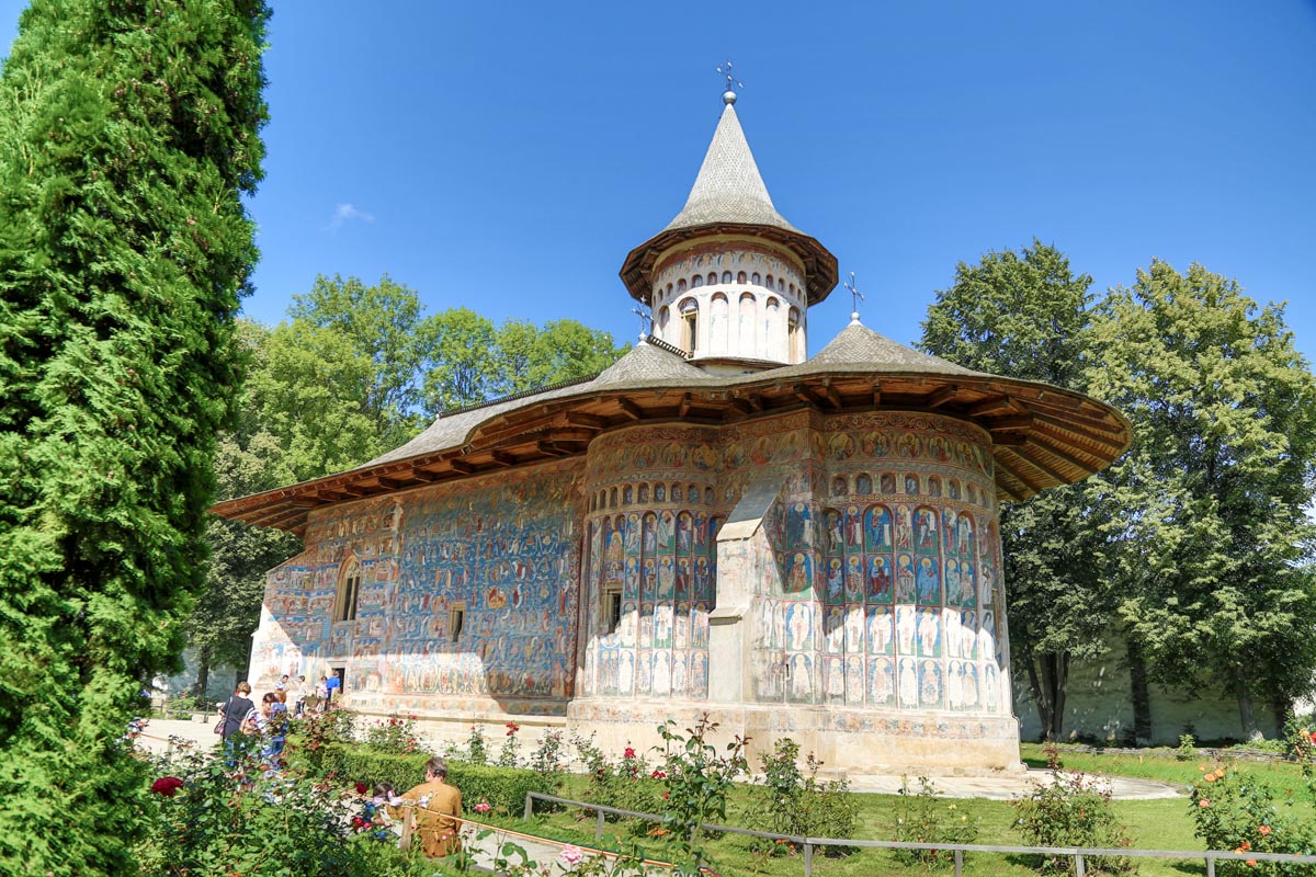 Romania, Voronet Painted Monastery