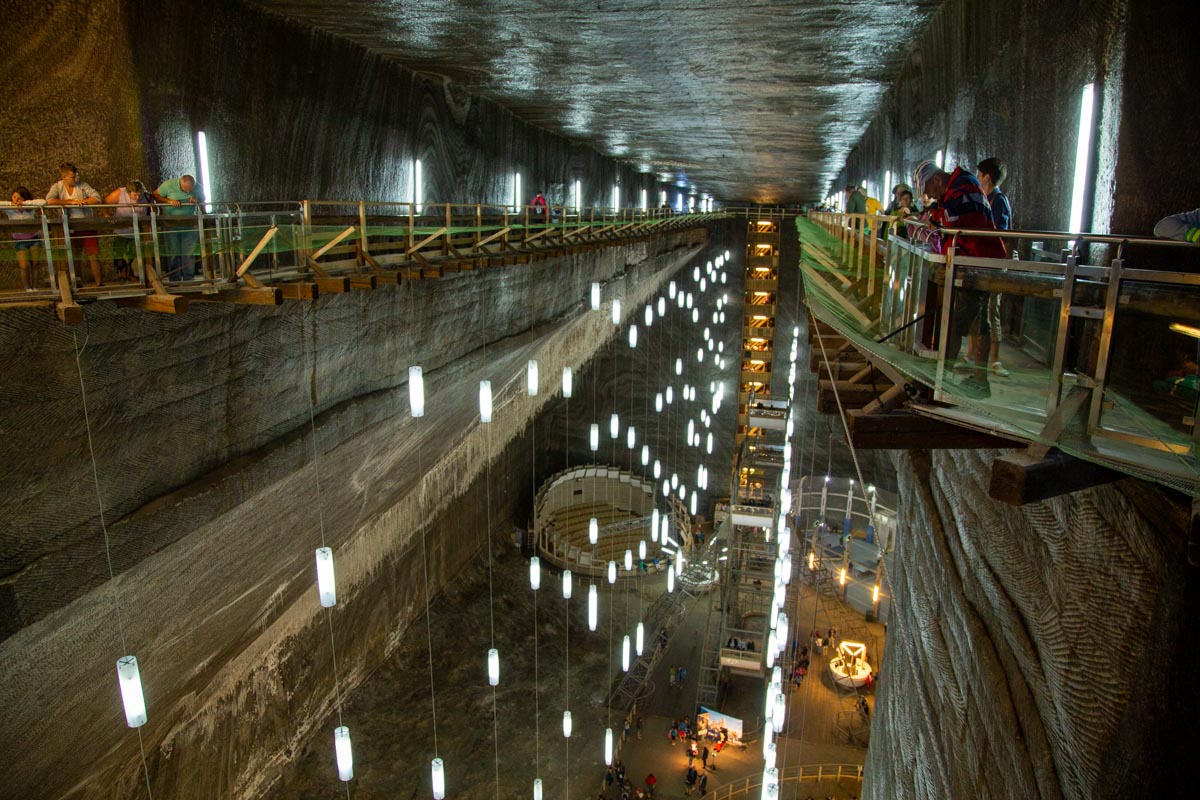 Romania, Turda salt mines