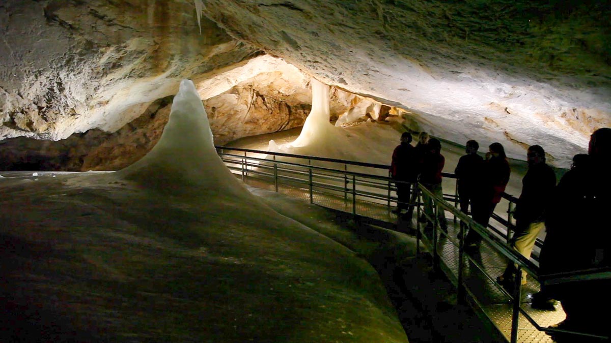 Slovakia, Ice Caves Demanovska and Dobsinska