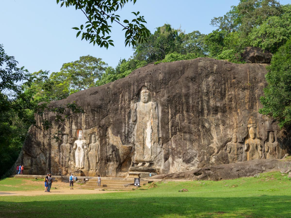 Sri Lanka, Buduruvagala Temple