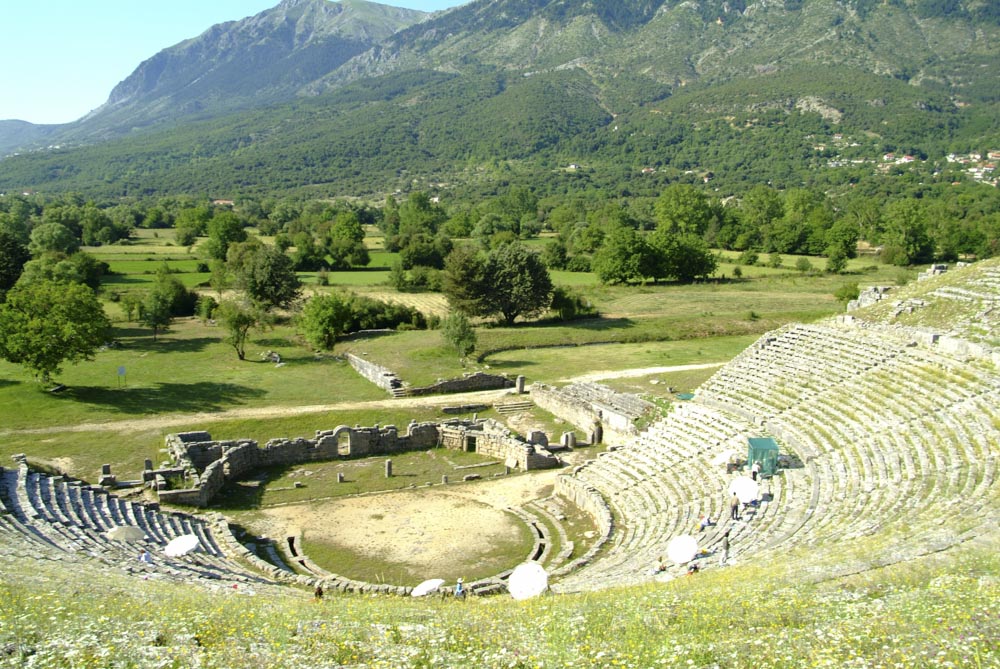 Greece, ancient Dodona - Greek theatre