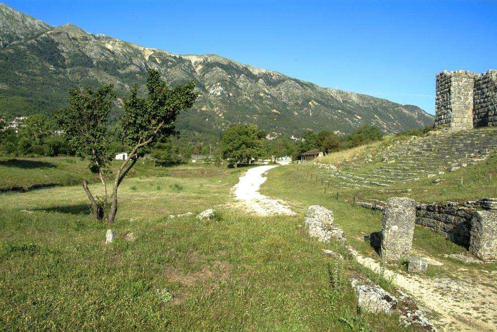 Greece, ancient Dodona - Stadium