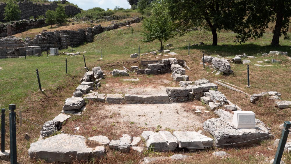 Greece, ancient Dodona - temple of Aphrodite