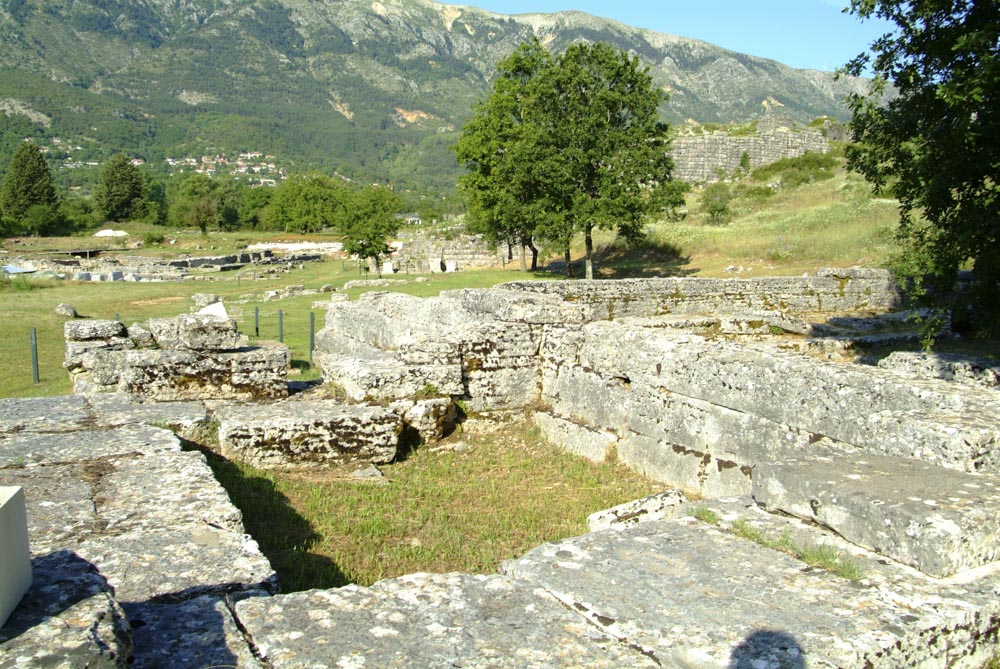 Greece, ancient Dodona - temple of Zeus -sacred house