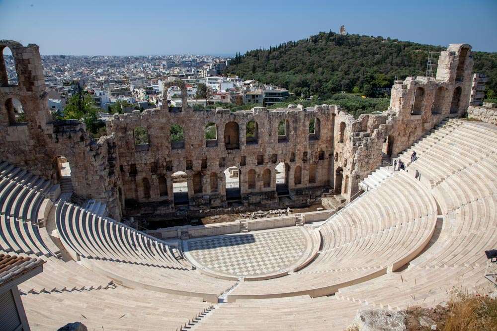 Greece, Athens - Odeon of Herodes Atticus