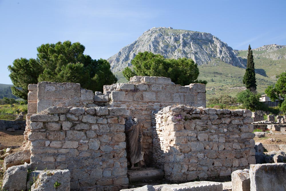 Greece, Corinth, Altar
