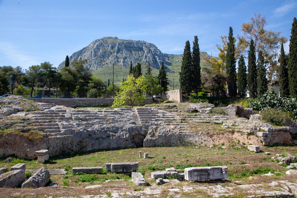Greece, Corinth, Roman Odeon