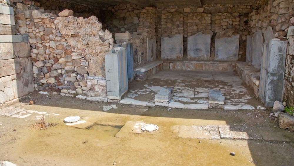 Greece, Crete, Hagia Triada -Sealings archive - Minoan site