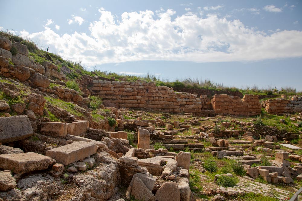 Greece, Crete, Aptera ancient site