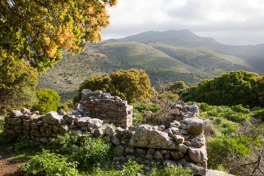 Greece, Crete, Dreros (Driros) Minoan site
