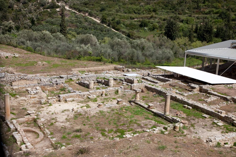 Greece, Crete, Eleutherna (Apollonia) ancient site