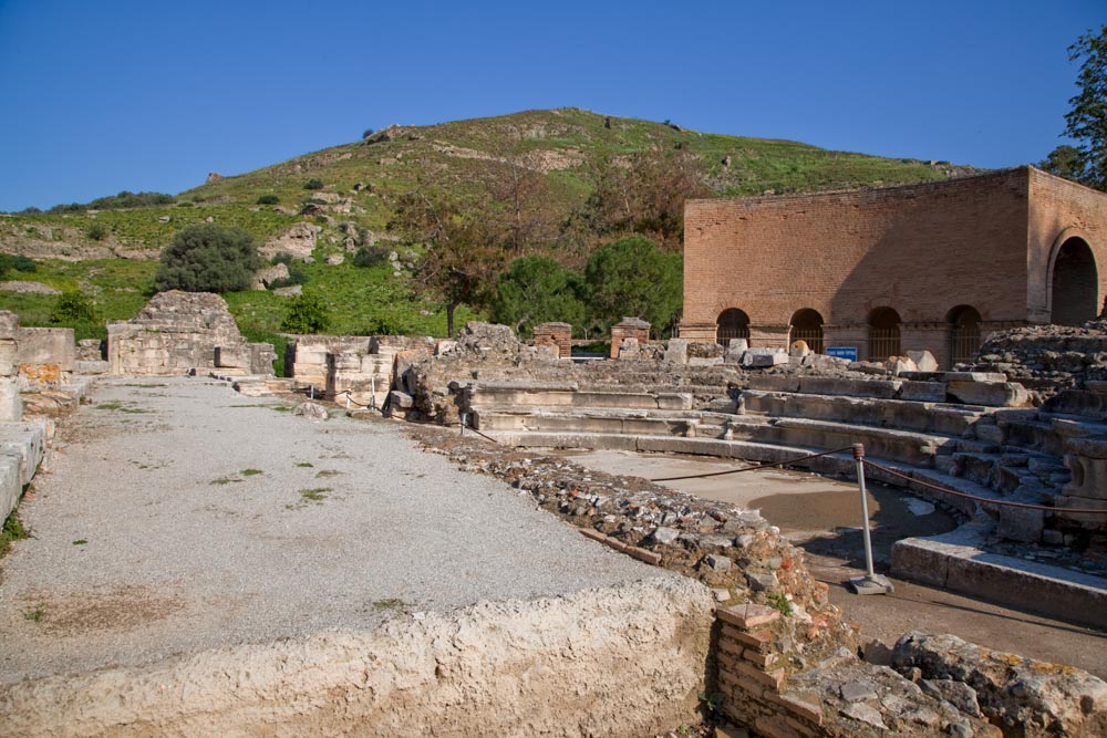Greece, Crete, Gortyn - Roman Odeon