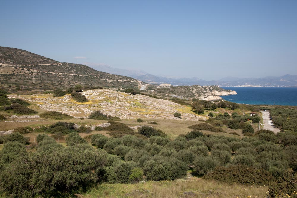 Greece, Crete, Gournia Minoan site