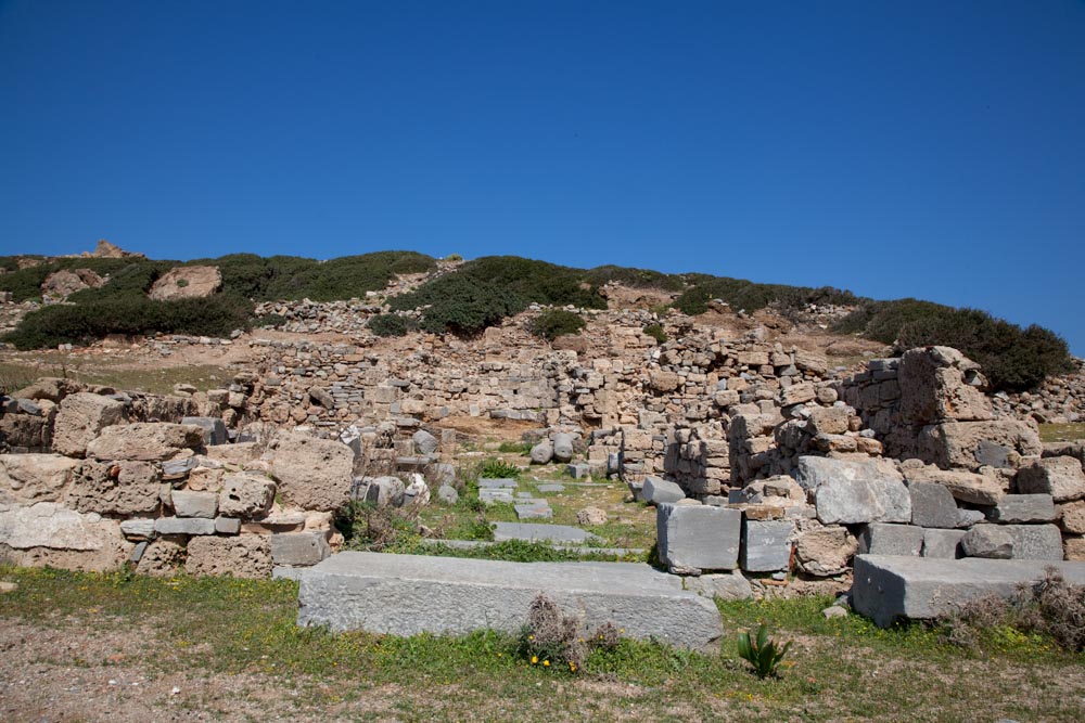 Greece, Crete, Itanos ancient site - Byzantine Basilica